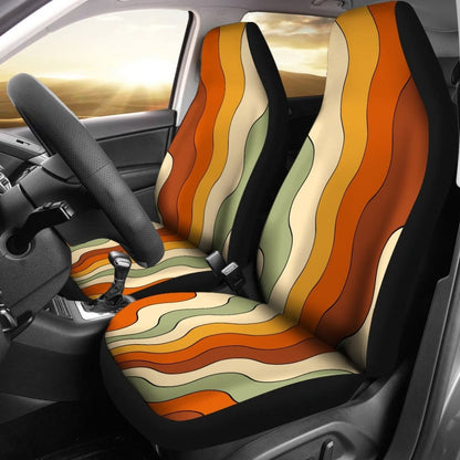 Retro Tight Vibes Car Seat Covers