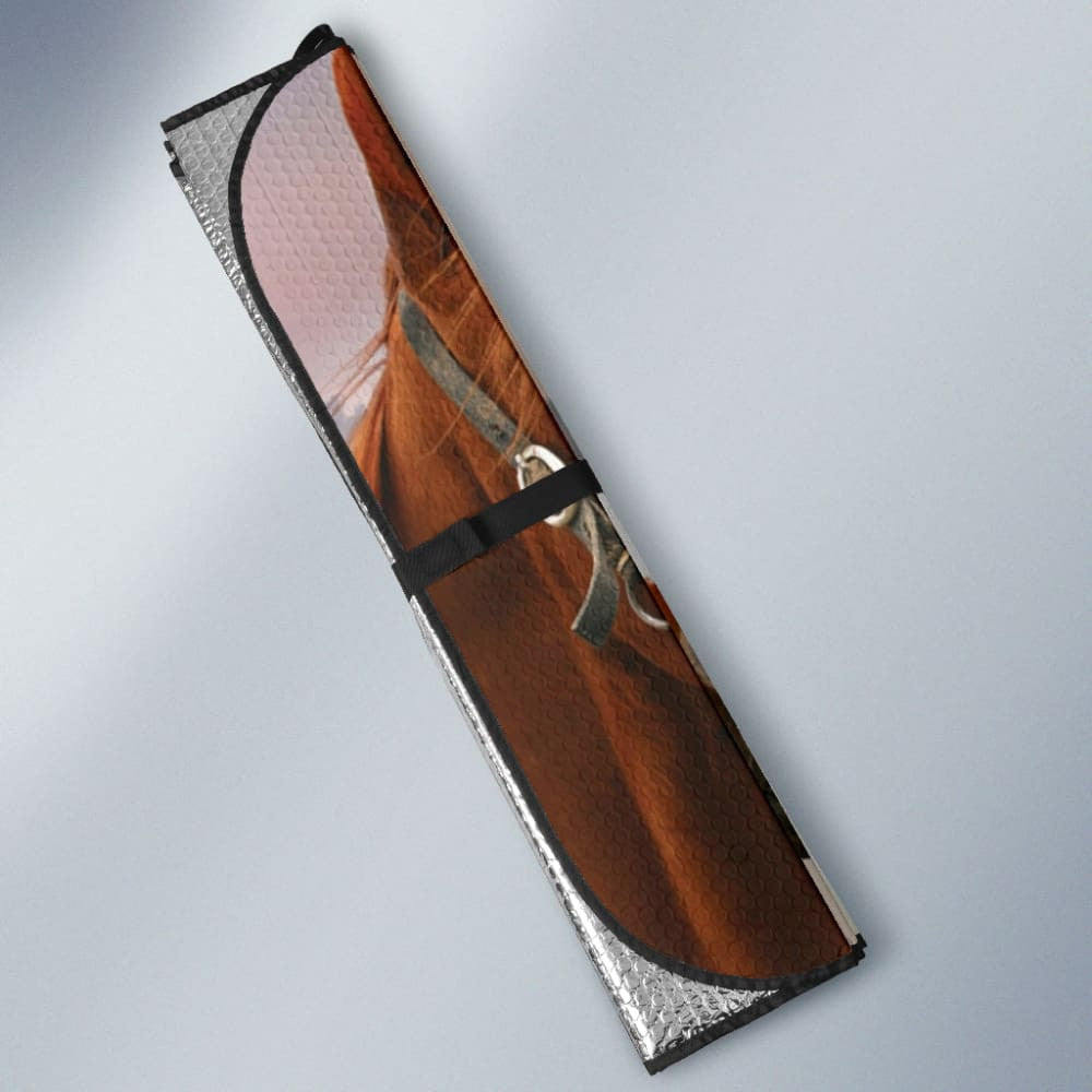 Amazing Beautiful Horse Car Auto Sun Shades