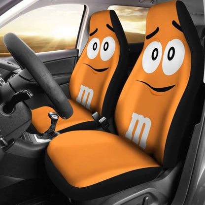 M&M Orange Chocolate Seat Covers