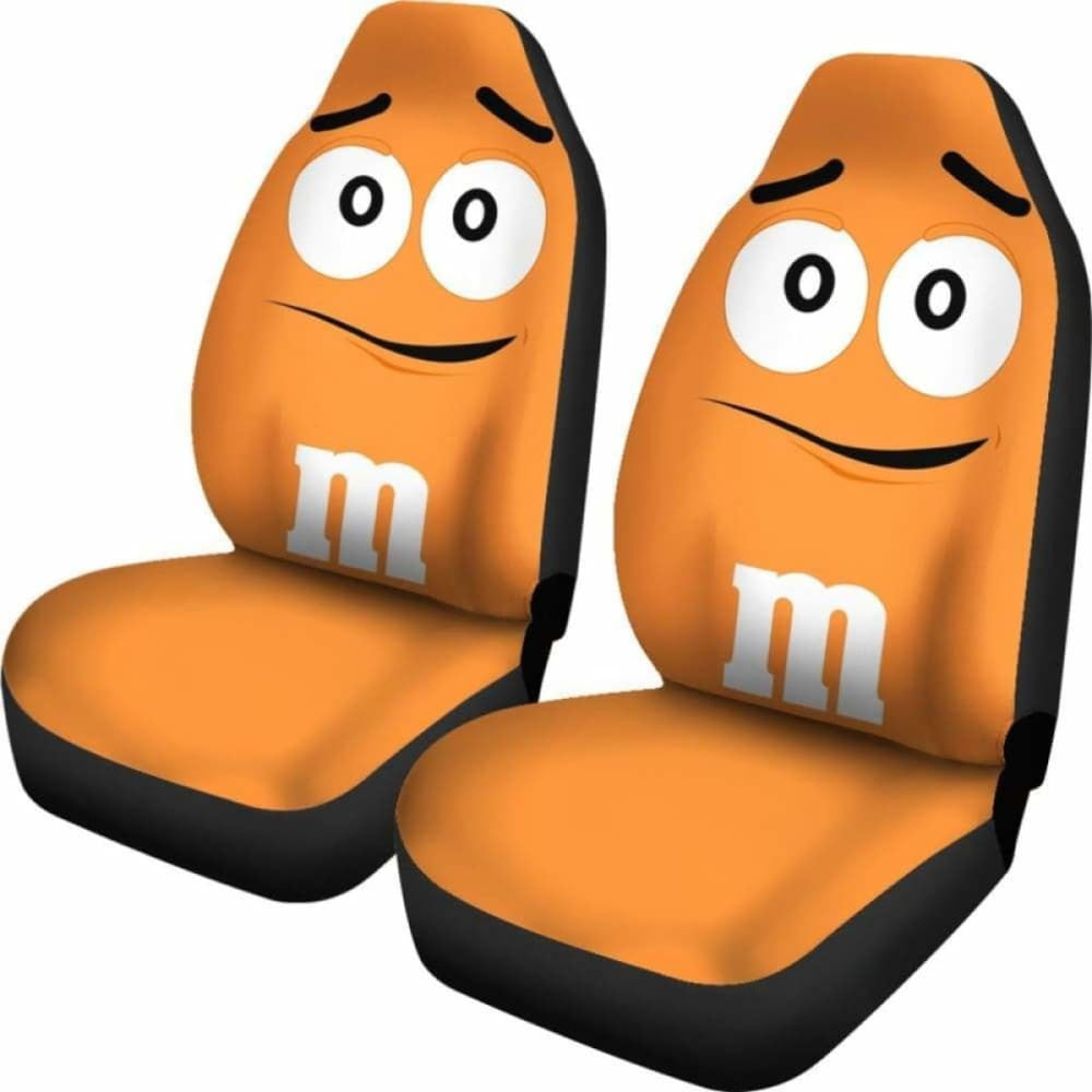 M&M Orange Chocolate Seat Covers