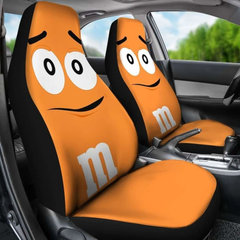 M&M Orange Chocolate Seat Covers