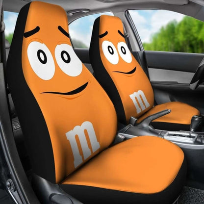 M&M Orange Chocolate Seat Covers