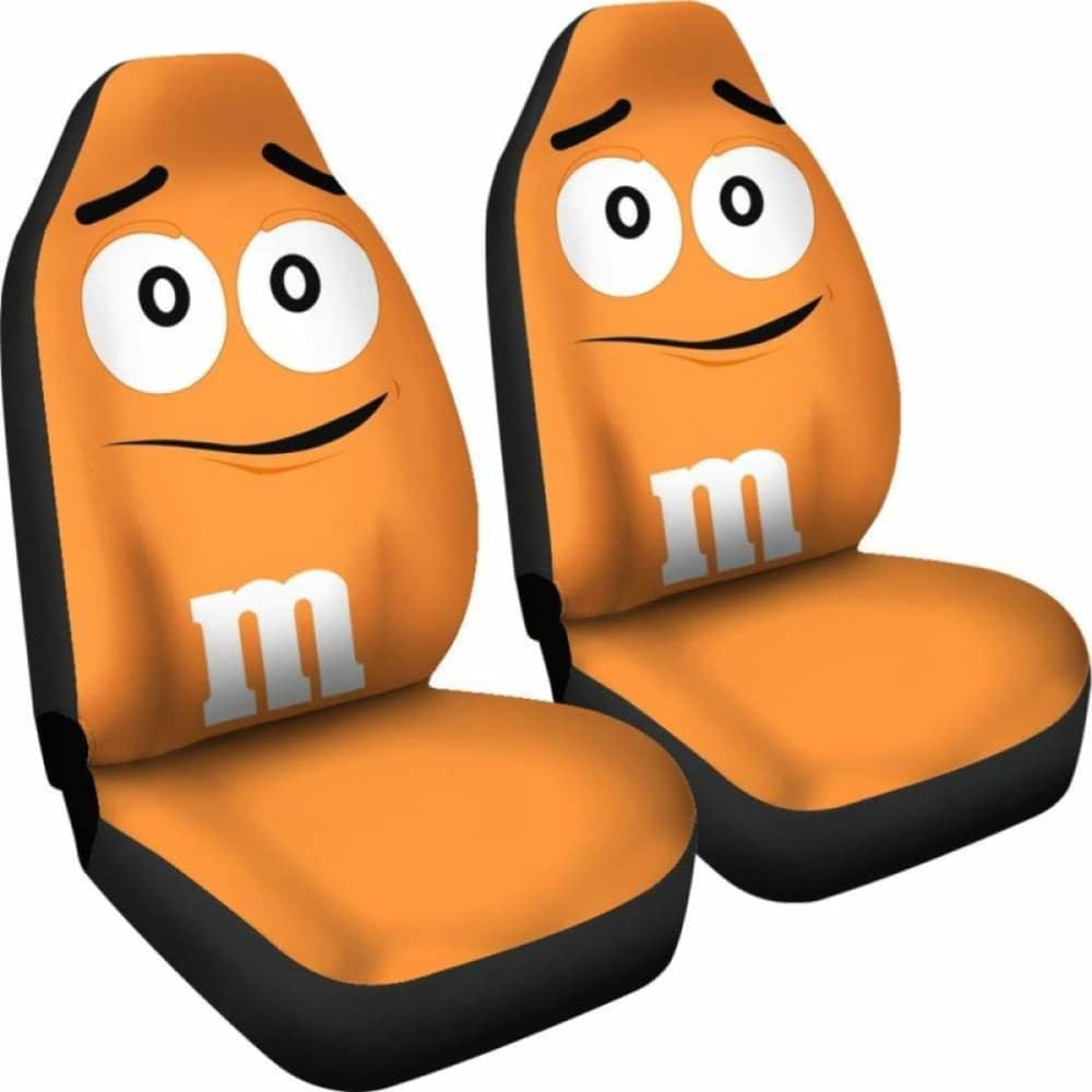 M&M Orange Chocolate Seat Covers