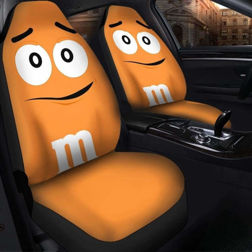 M&M Orange Chocolate Seat Covers