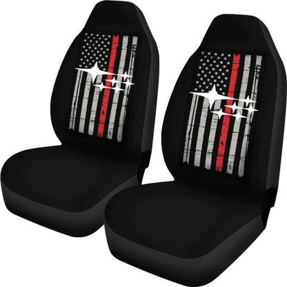 Car Seat Covers With Subaru Mixed Thin Red Line