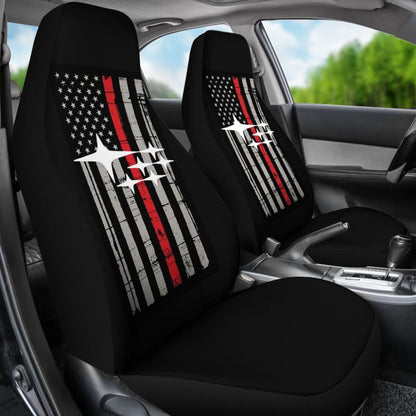 Car Seat Covers With Subaru Mixed Thin Red Line