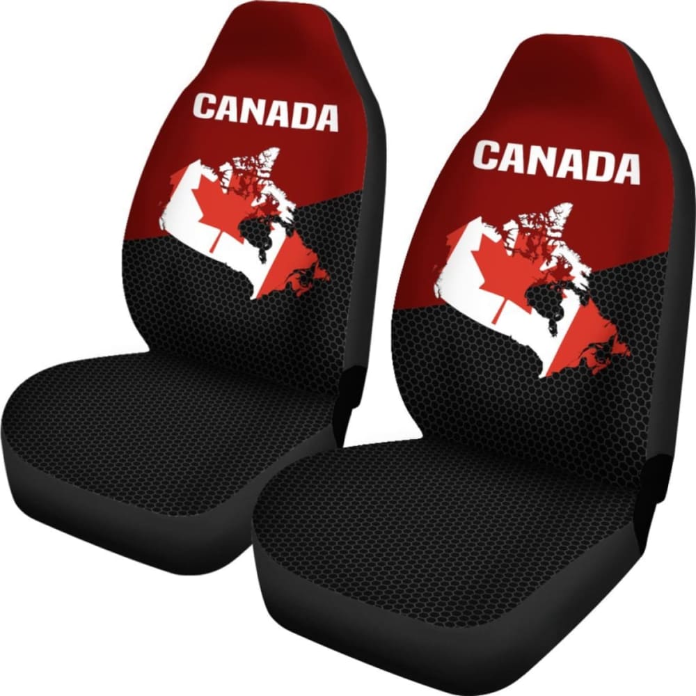 Canada Map Special Car Seat Covers