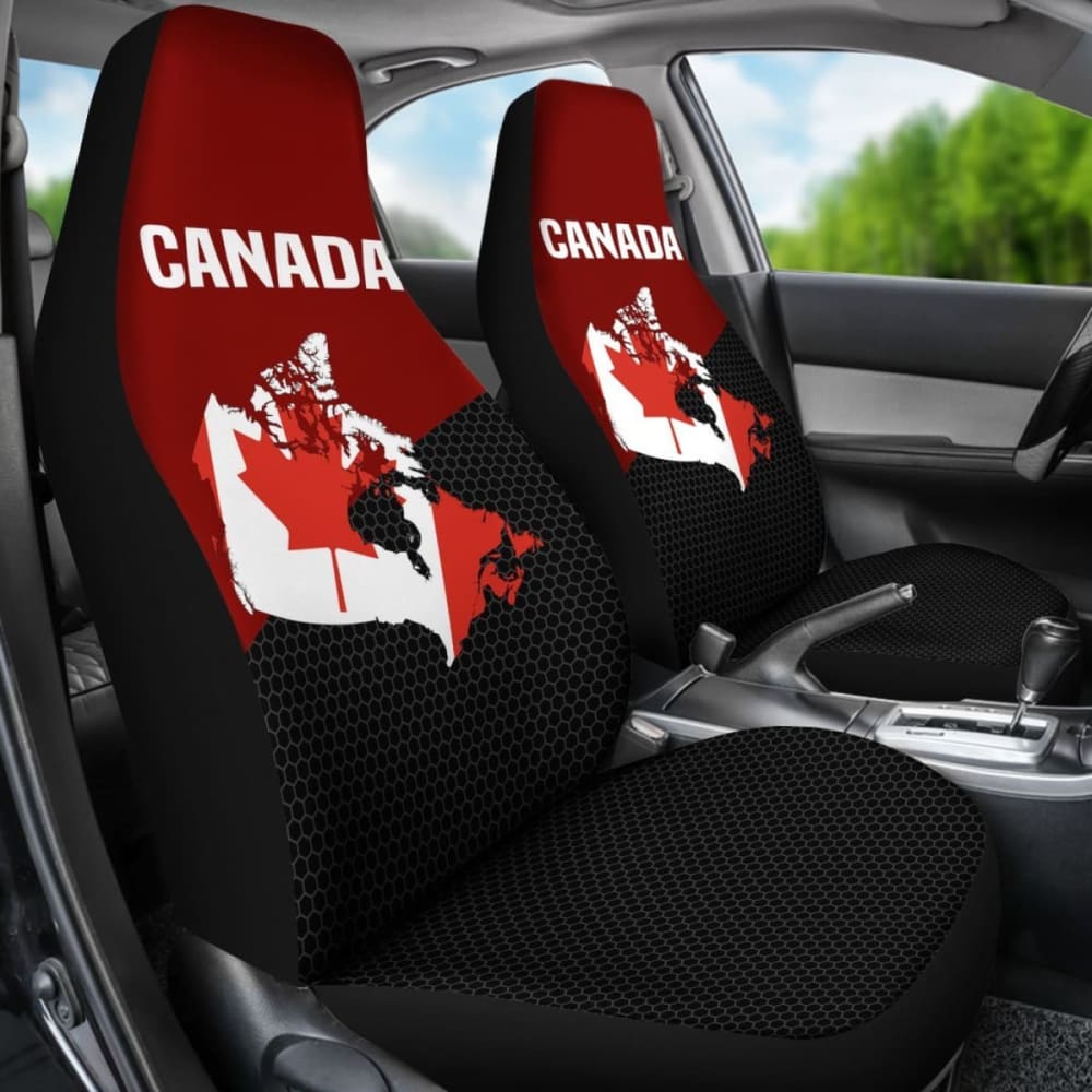 Canada Map Special Car Seat Covers