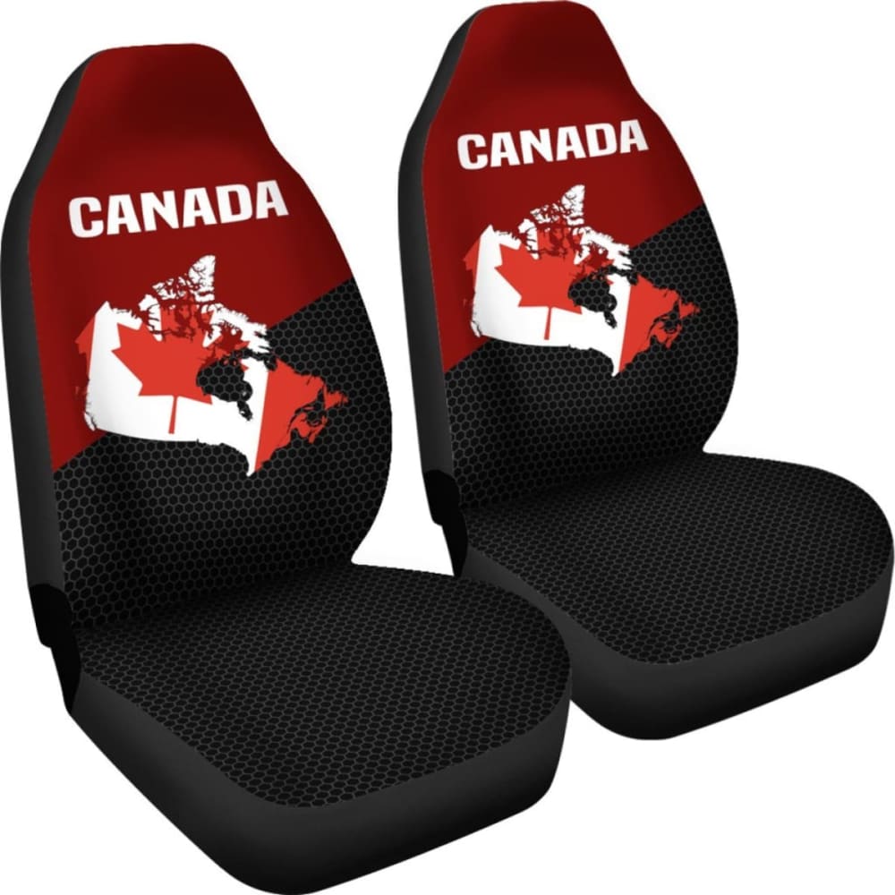 Canada Map Special Car Seat Covers