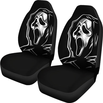 Horror Scary Ghostface Car Seat Covers