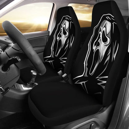 Horror Scary Ghostface Car Seat Covers