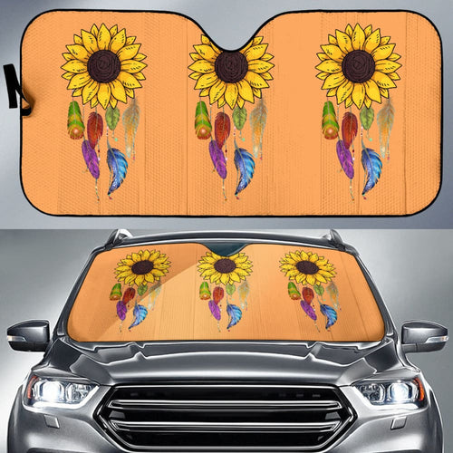 Native American Car Auto Sun Shades Custom Dreamcatcher Car Accessories