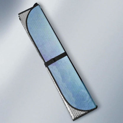 Fallen Angel Black Wings on Snow car auto sunshades