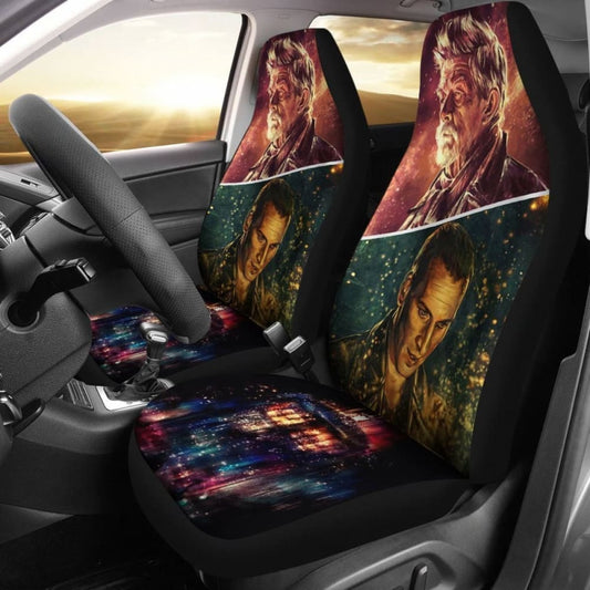 War Doctor Ninth Doctor Who Car Seat Covers Fan Amazing
