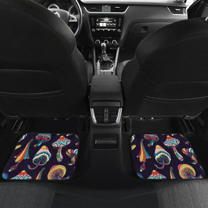 Colorful Mushroom Pattern Custom Car Accessories Car Floor Mats