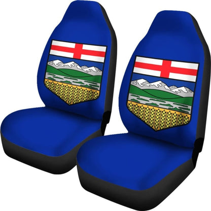 Canada Alberta Flag Car Seat Covers