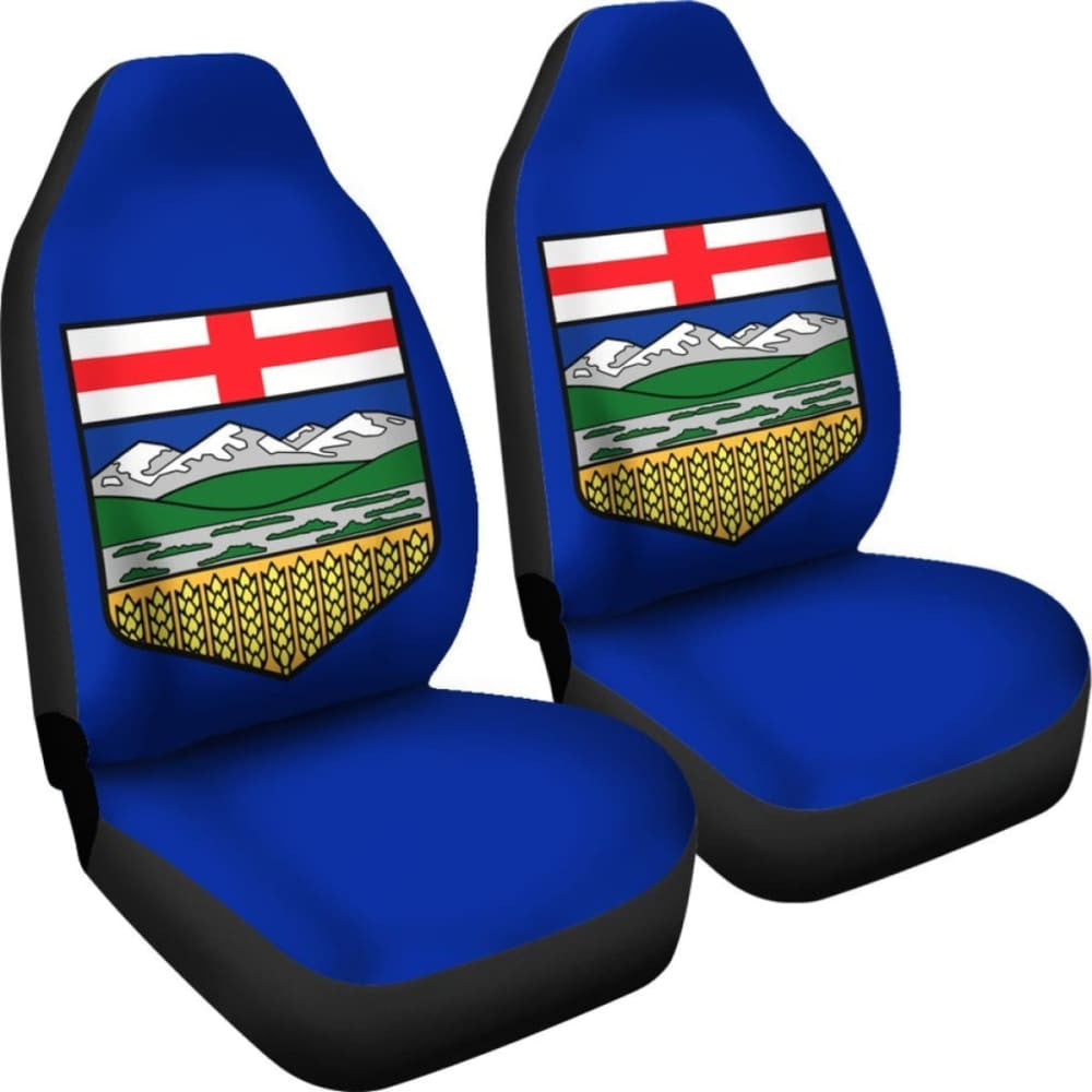 Canada Alberta Flag Car Seat Covers