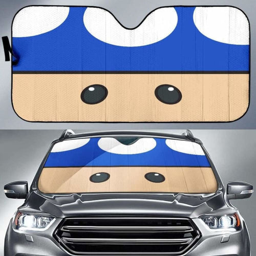 Mario Mushroom Car Auto Sun Shades