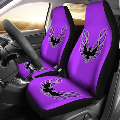Pontiac Firebird Purple Themed Car Seat Covers Custom
