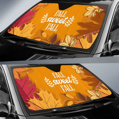 Autumn Accent Wonderfully Warm Fall Sweet Fall Car Auto Sun Shades