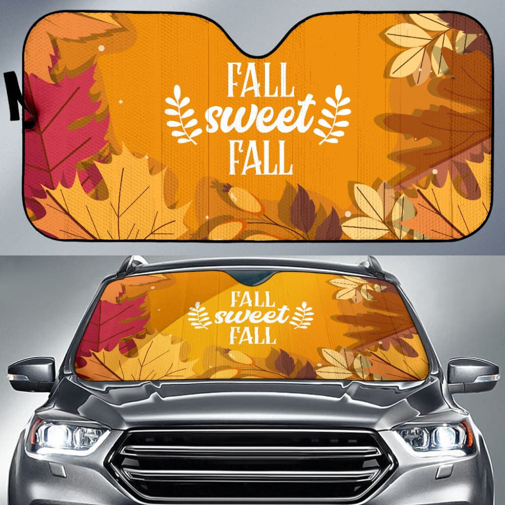 Autumn Accent Wonderfully Warm Fall Sweet Fall Car Auto Sun Shades