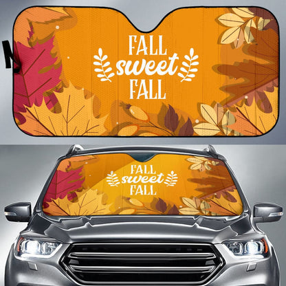 Autumn Accent Wonderfully Warm Fall Sweet Fall Car Auto Sun Shades