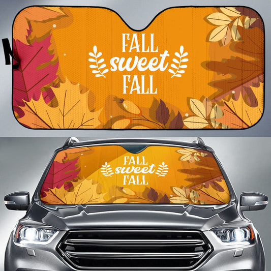 Autumn Accent Wonderfully Warm Fall Sweet Fall Car Auto Sun Shades