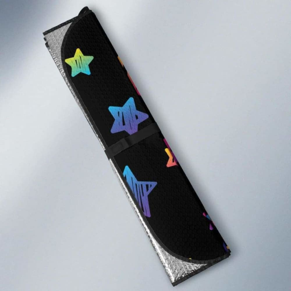 Colorful Star Pattern Car Auto Sun Shades