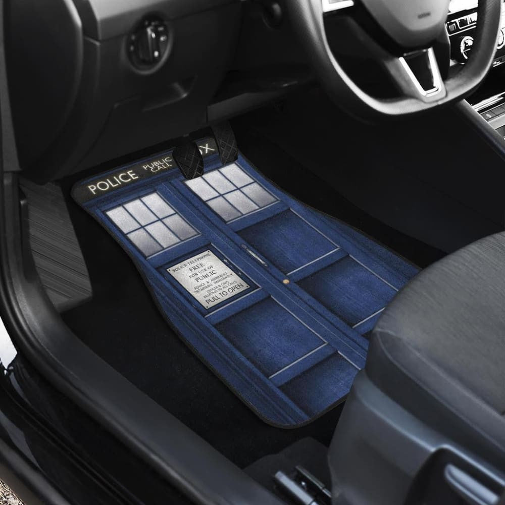 Tardis Doctor Who Door Car Floor Mats