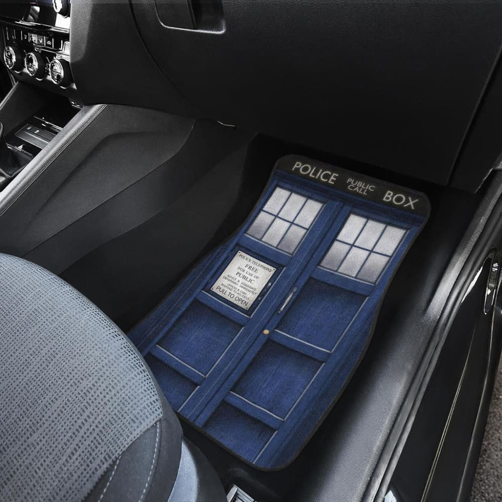 Tardis Doctor Who Door Car Floor Mats