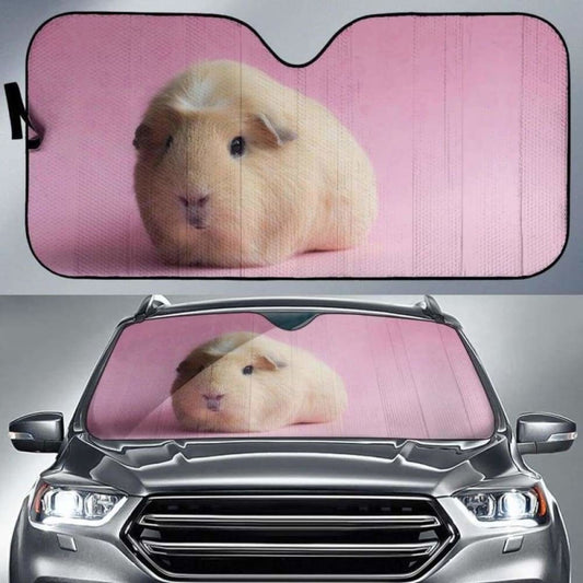 Pink Guinea Car Sun Shades