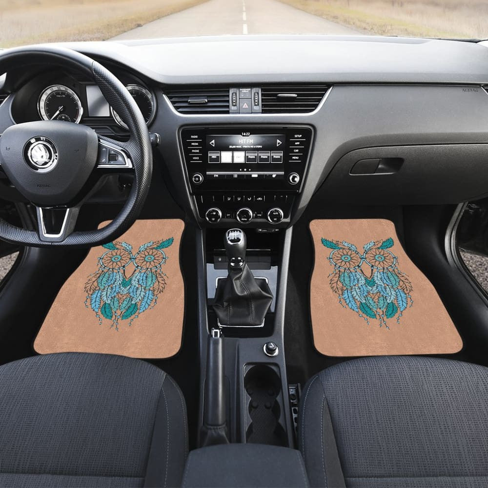 Owl Dreamcatcher Native American Inspired Car Floor Mats
