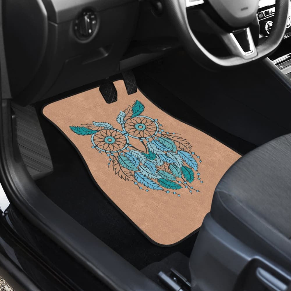 Owl Dreamcatcher Native American Inspired Car Floor Mats