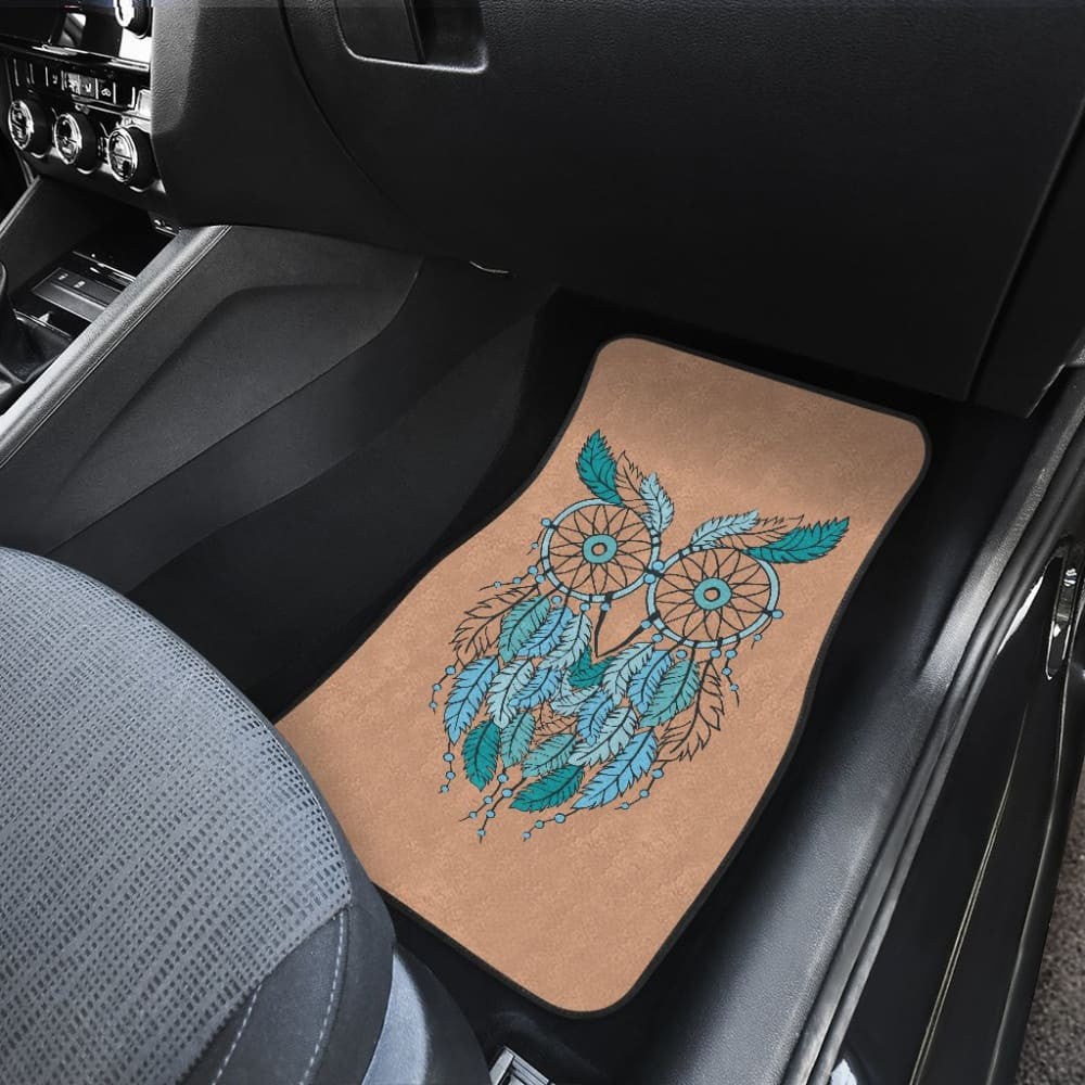 Owl Dreamcatcher Native American Inspired Car Floor Mats
