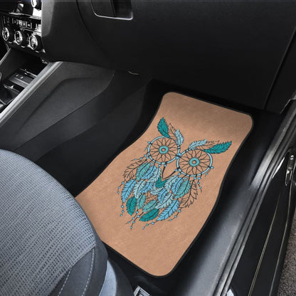 Owl Dreamcatcher Native American Inspired Car Floor Mats