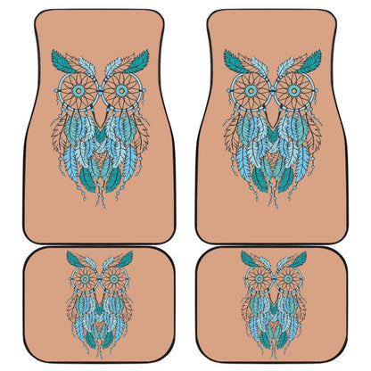 Owl Dreamcatcher Native American Inspired Car Floor Mats