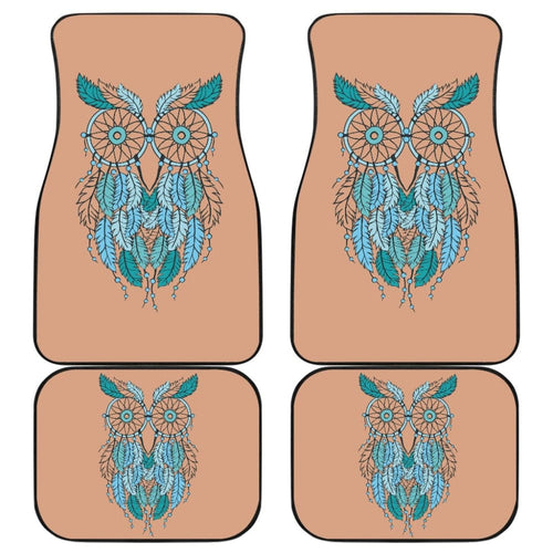 Owl Dreamcatcher Native American Inspired Car Floor Mats