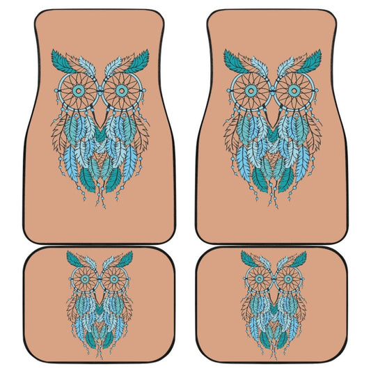 Owl Dreamcatcher Native American Inspired Car Floor Mats