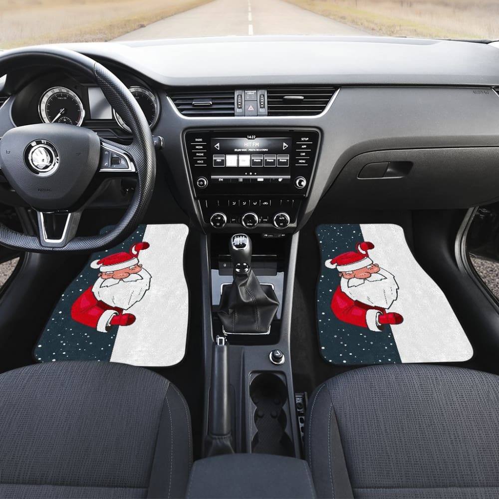 Decorative Car Floor Mats Santa Claus