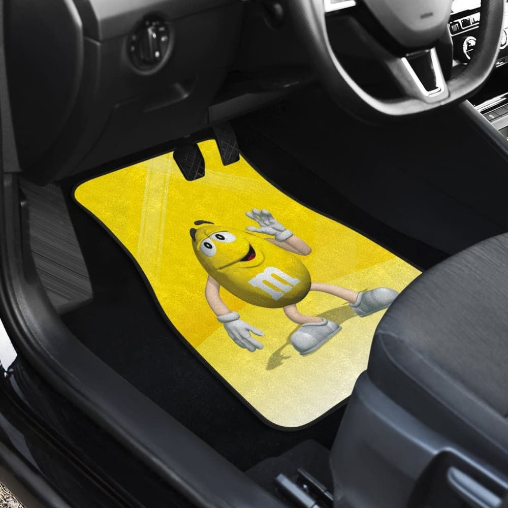 Racing Goes Nuts In Nascar M&M Chocolate Car-Mats