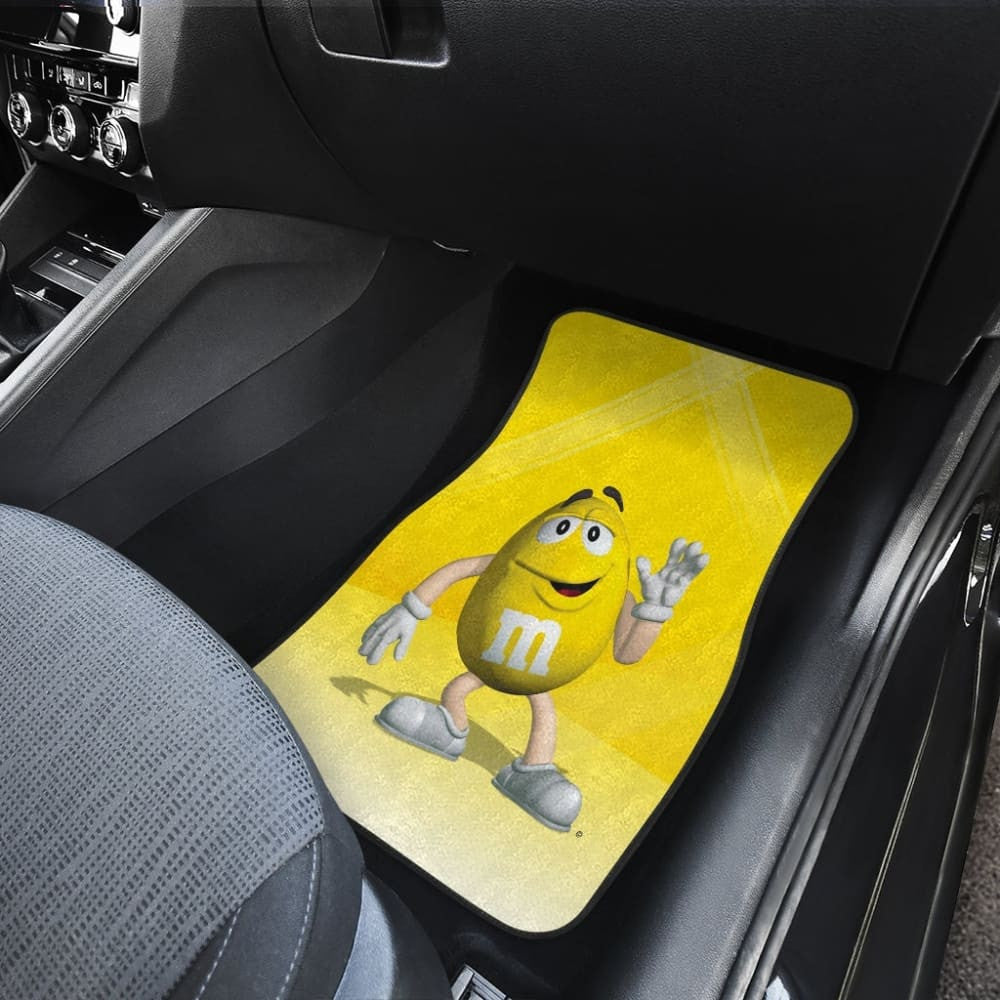 Racing Goes Nuts In Nascar M&M Chocolate Car-Mats