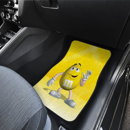 Racing Goes Nuts In Nascar M&M Chocolate Car-Mats
