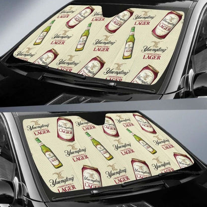 Yuengling Lager Car Sun Shade Auto Sun Visor For Beer Lover