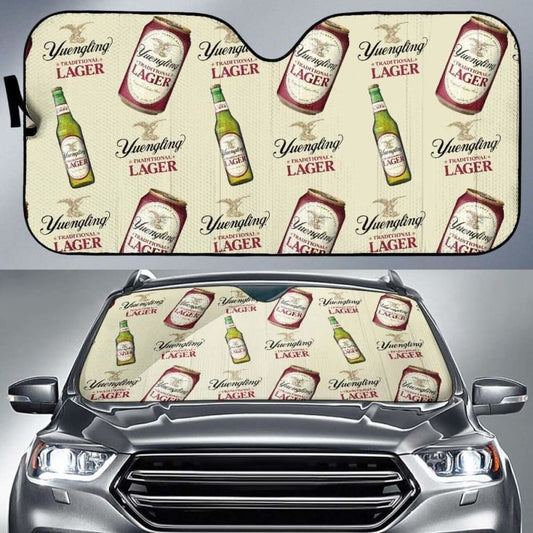 Yuengling Lager Car Sun Shade Auto Sun Visor For Beer Lover