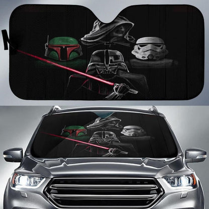 Star Wars X Queen Car Sun Shades