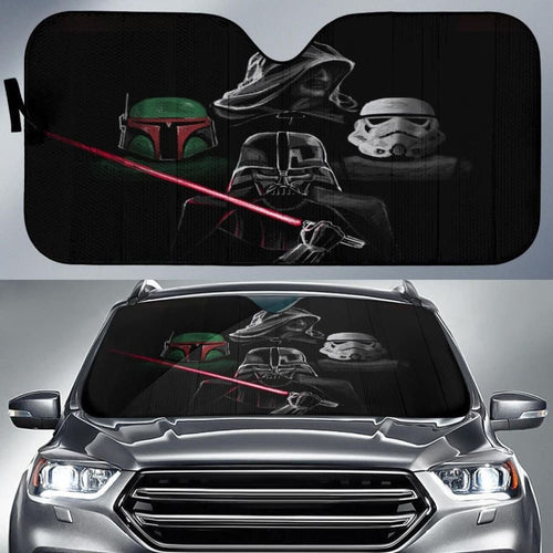 Star Wars X Queen Car Sun Shades