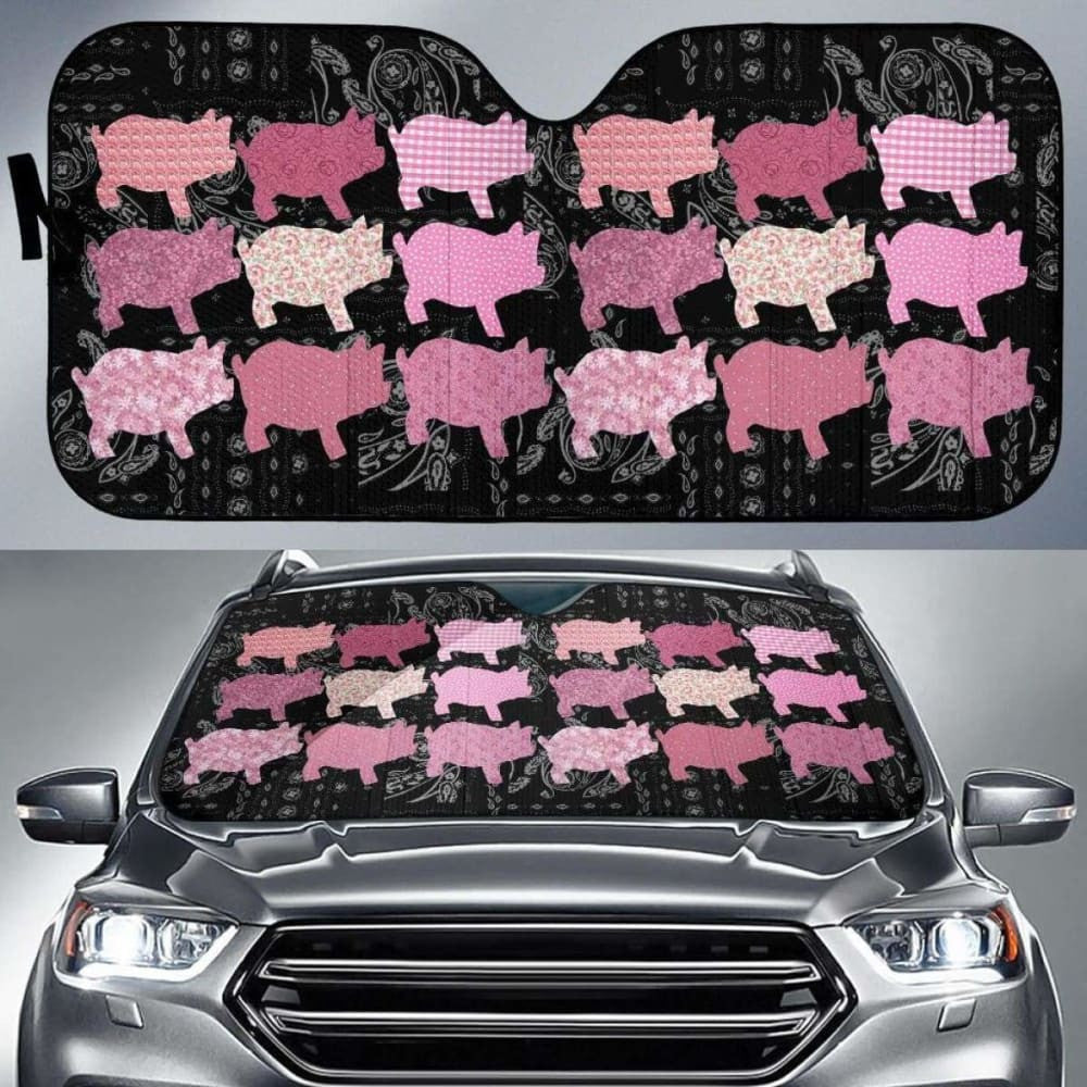 Auto Sun Shades - Pig
