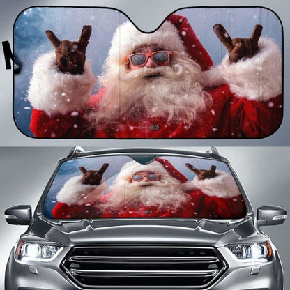 Funny Santa Sun Shade Amazing Best Gift Ideas