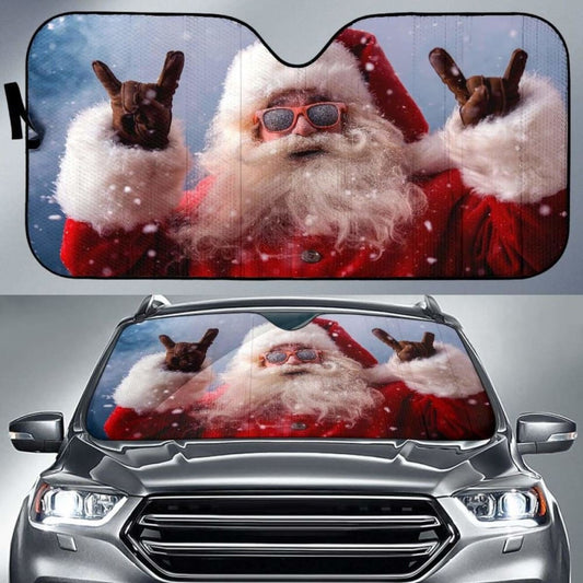 Funny Santa Sun Shade Amazing Best Gift Ideas