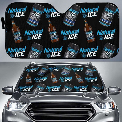 Natural Ice Car Sun Shade Auto Sun Visor For Beer Lover